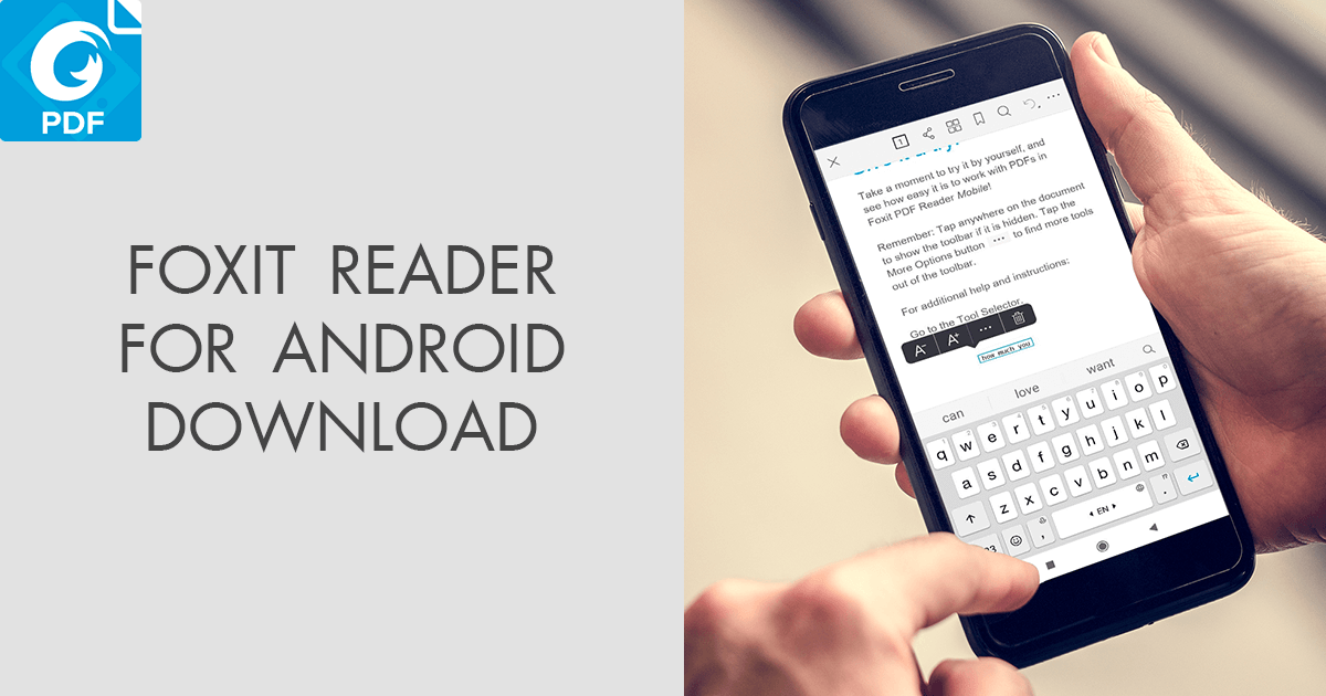 download the last version for android Foxit Reader 12.1.2.15332 + 2023.3.0.23028