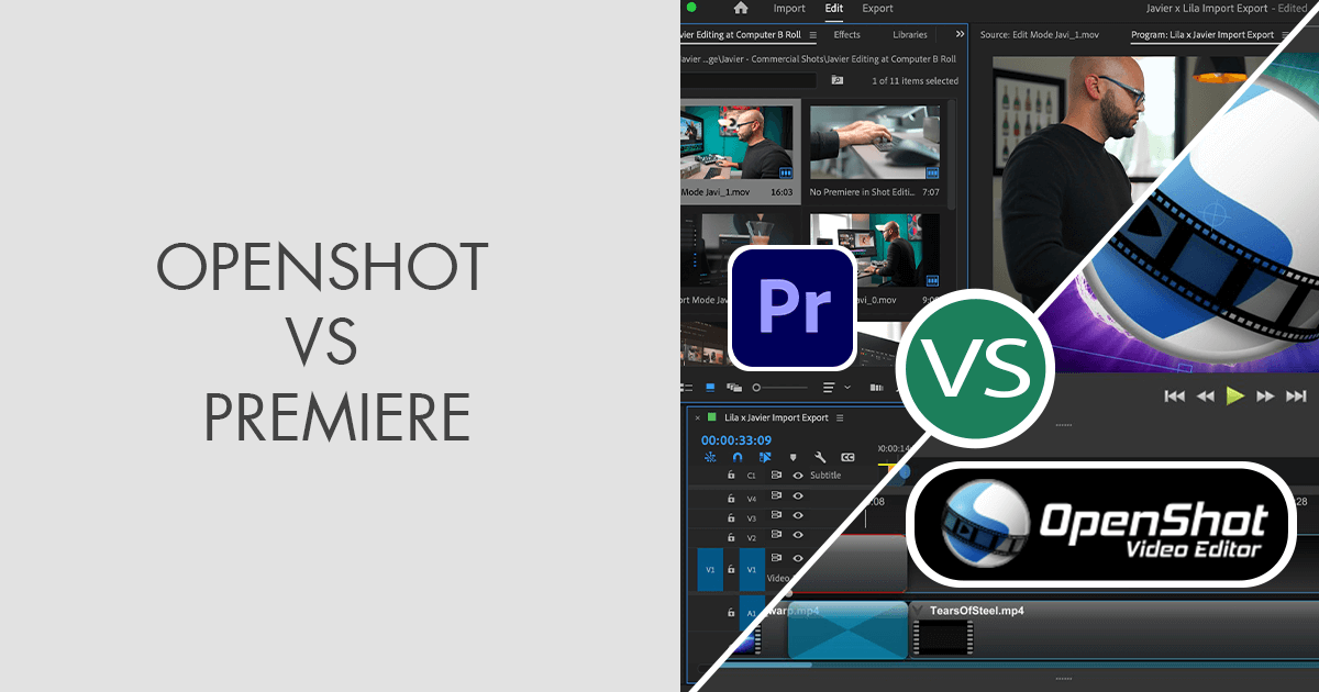 openshot vs premiere pro