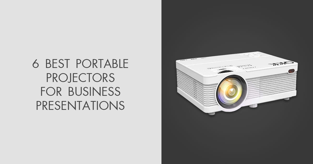 best portable projector for business 2012