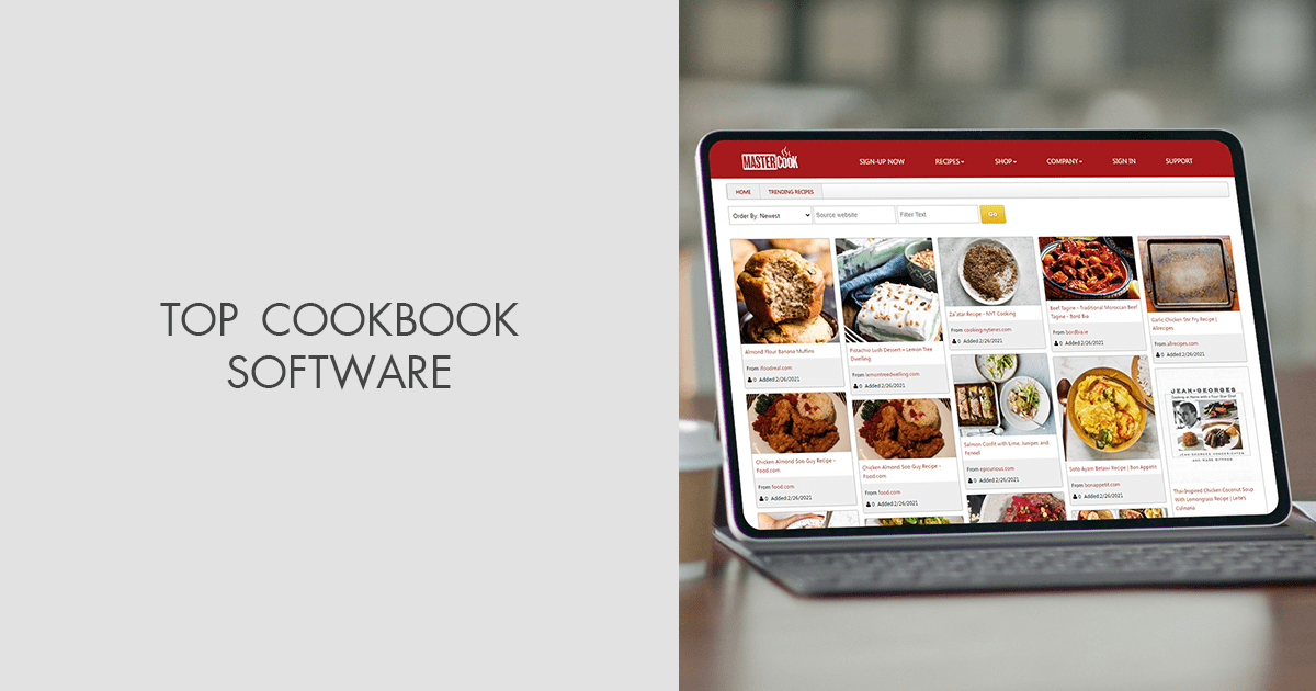 6 Best Cookbook Software in 2024
