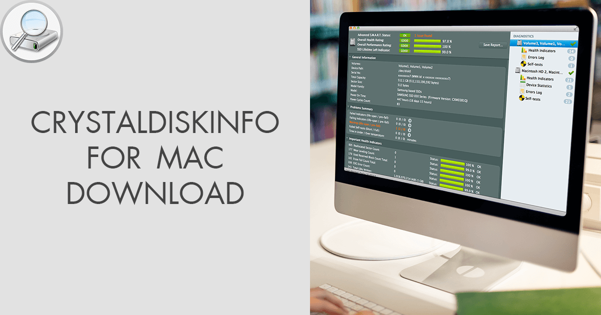 free for mac instal CrystalDiskInfo 9.1.1