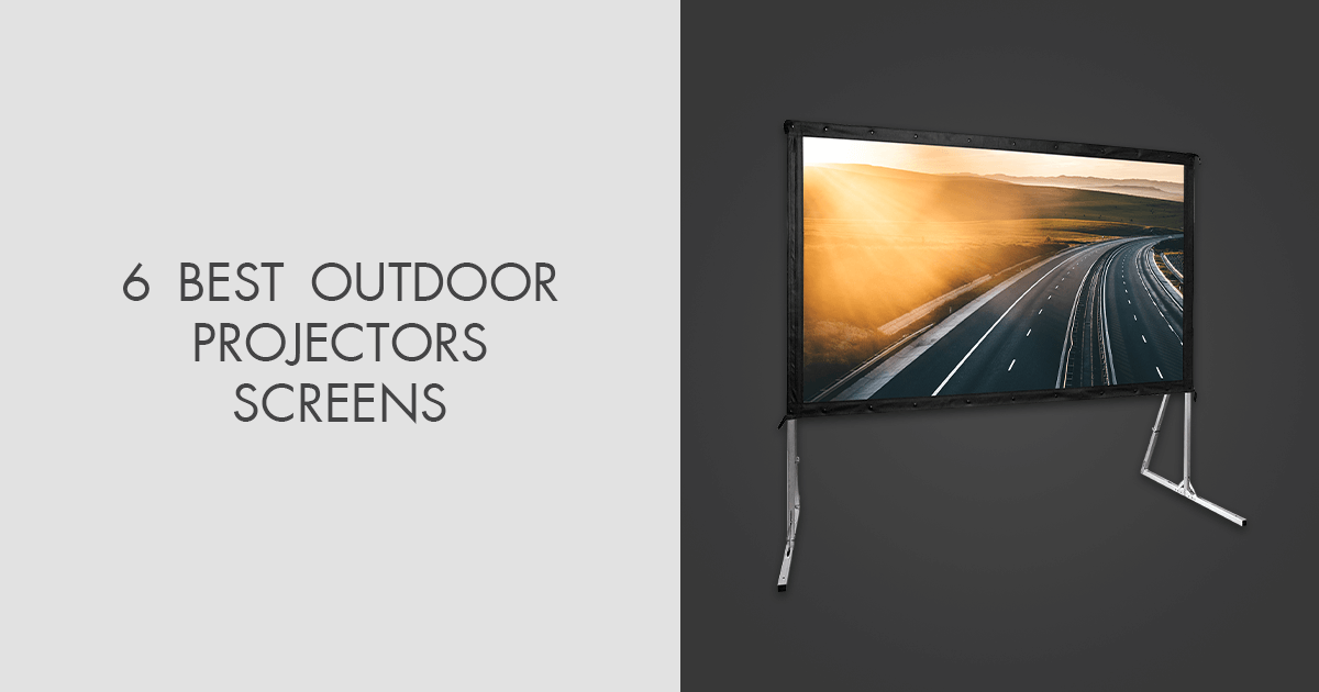 6 Best Outdoor Projectors Screens in 2024
