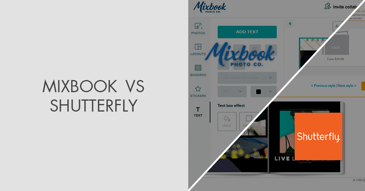 Mixbook vs Shutterfly Which Software Is Better?