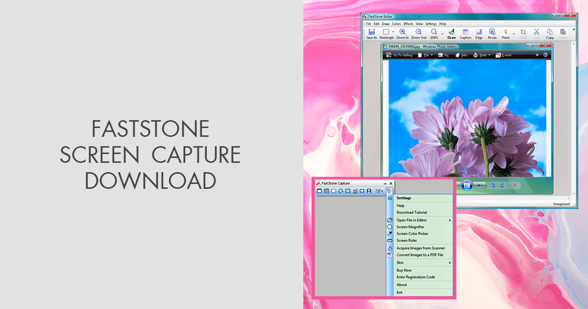 download the last version for ipod FastStone Capture 10.1