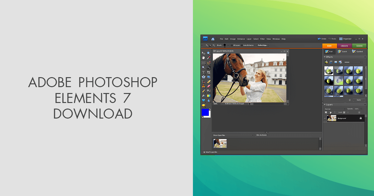 adobe photoshop elements 7 pc free download