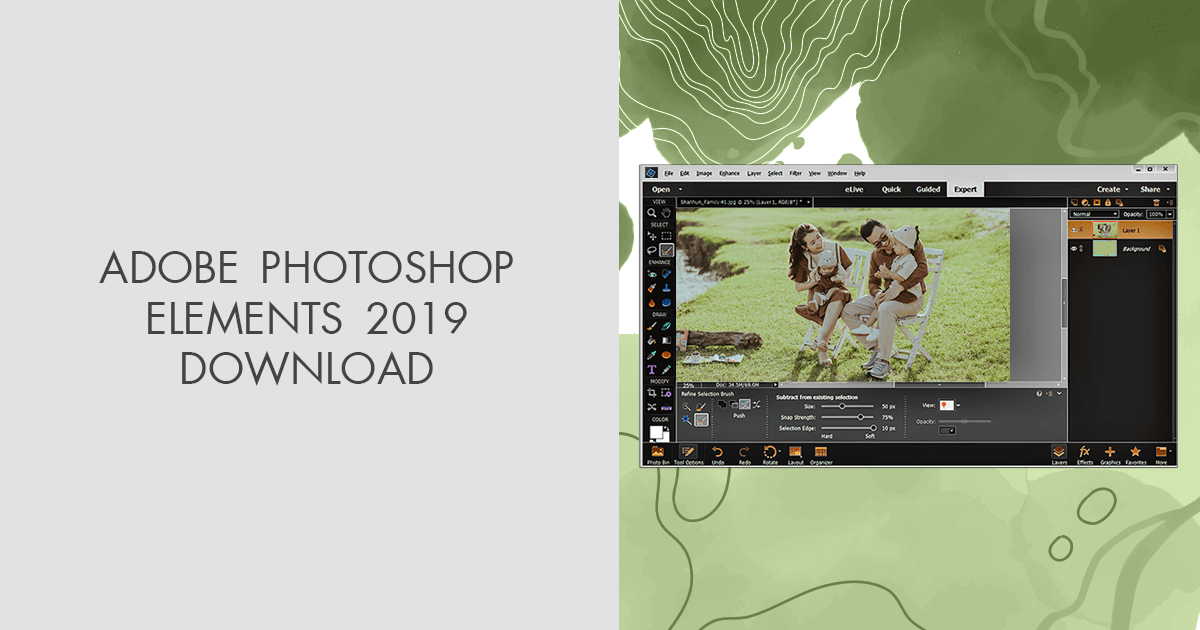 how to download adobe photoshop elements 2019