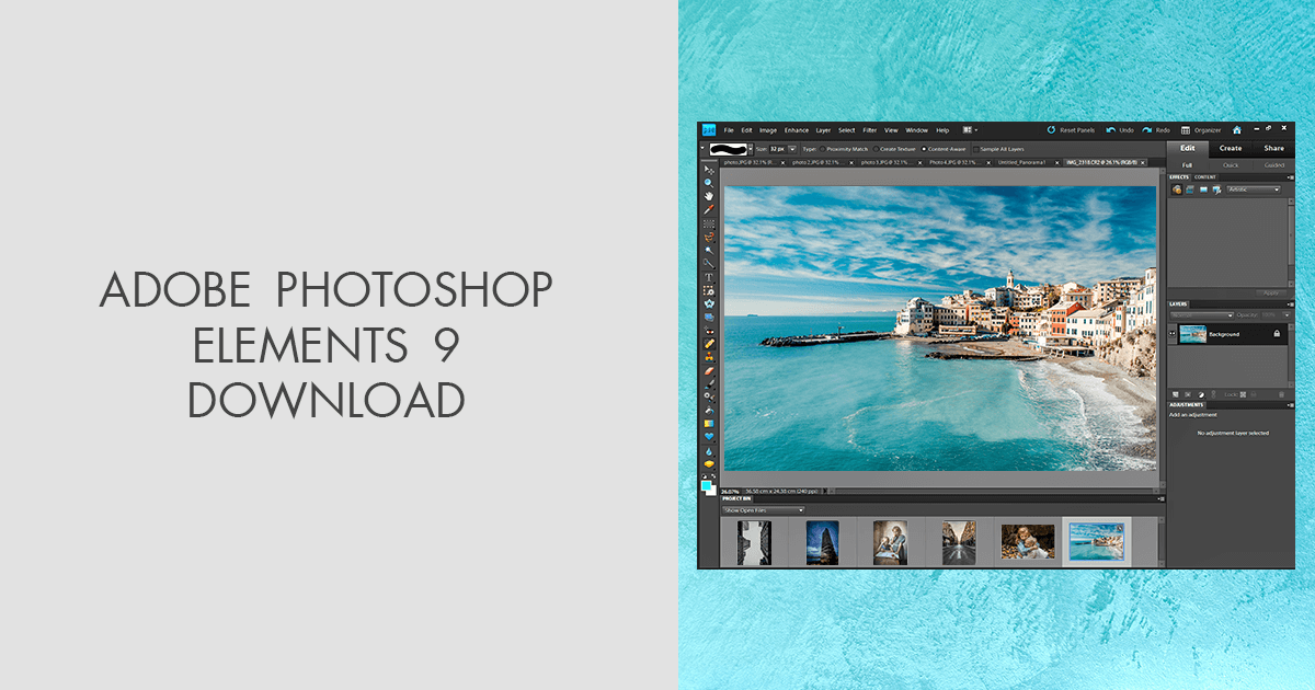 adobe photoshop elements 9 download free