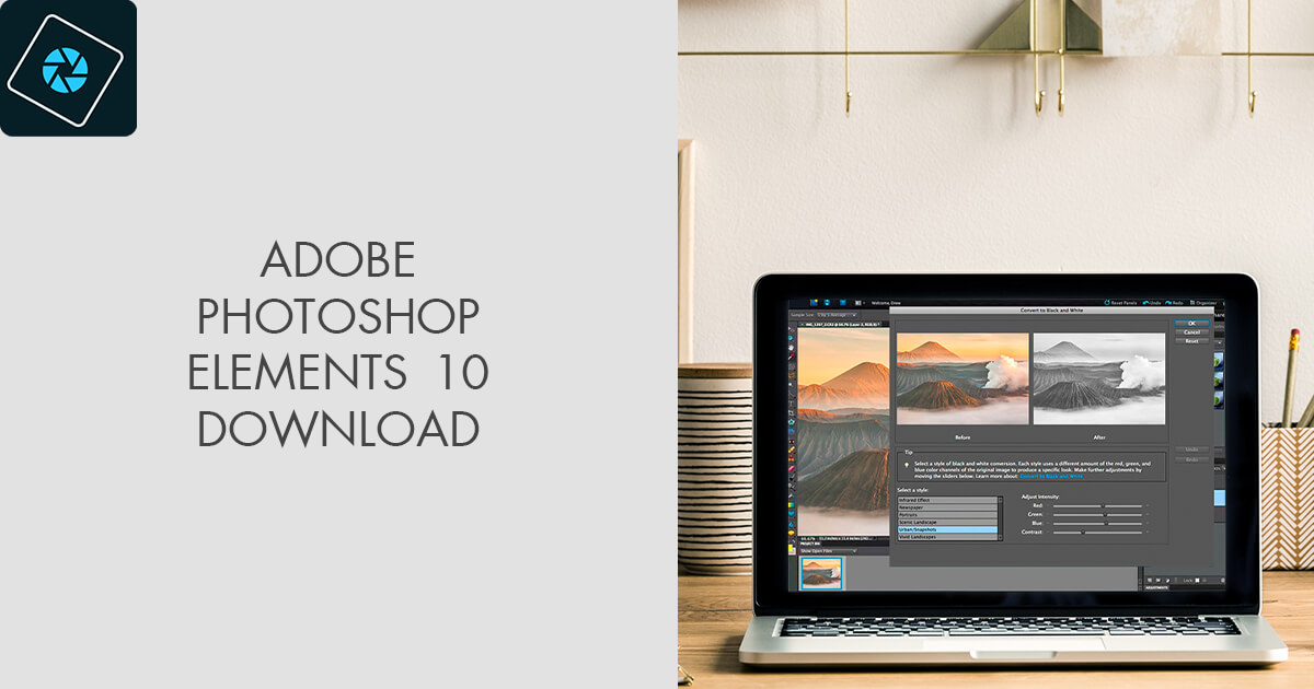 how to download adobe photoshop elements 10