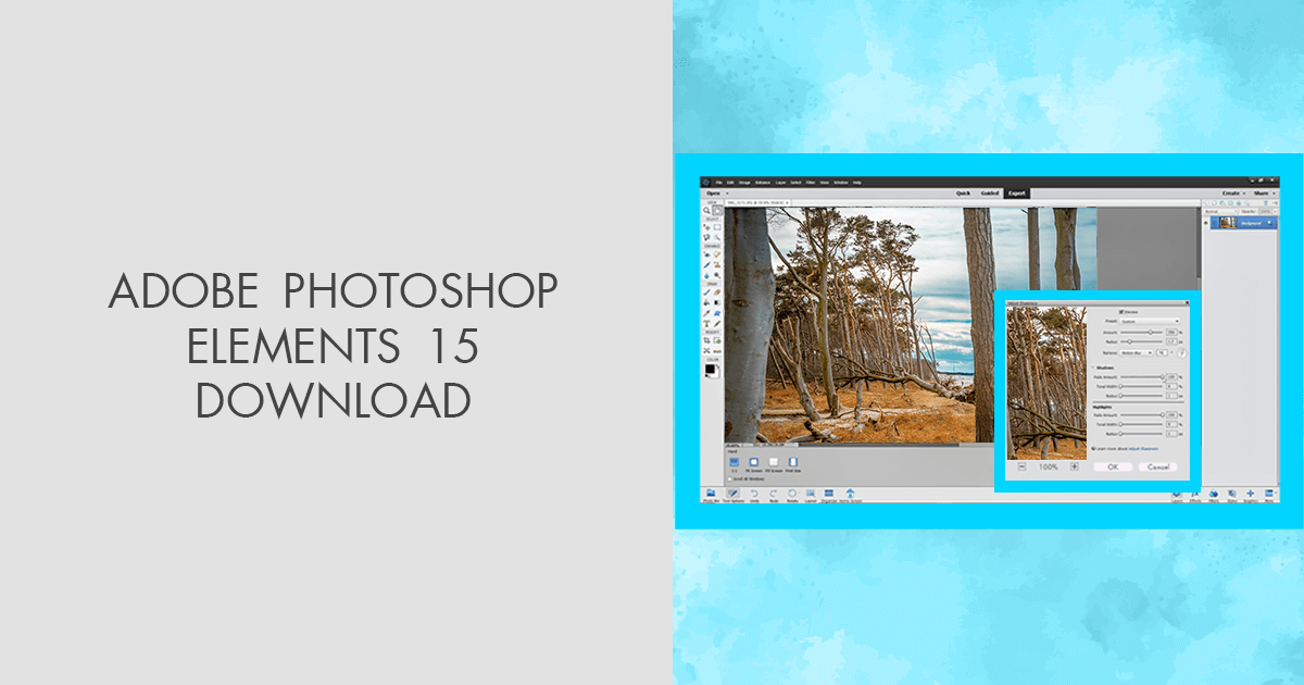 adobe photoshop elements 15 free download