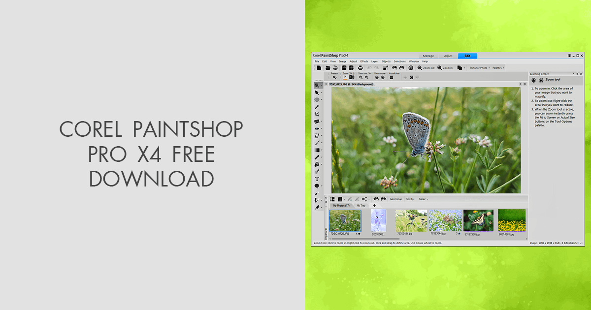 corel photoshop pro x4 free download
