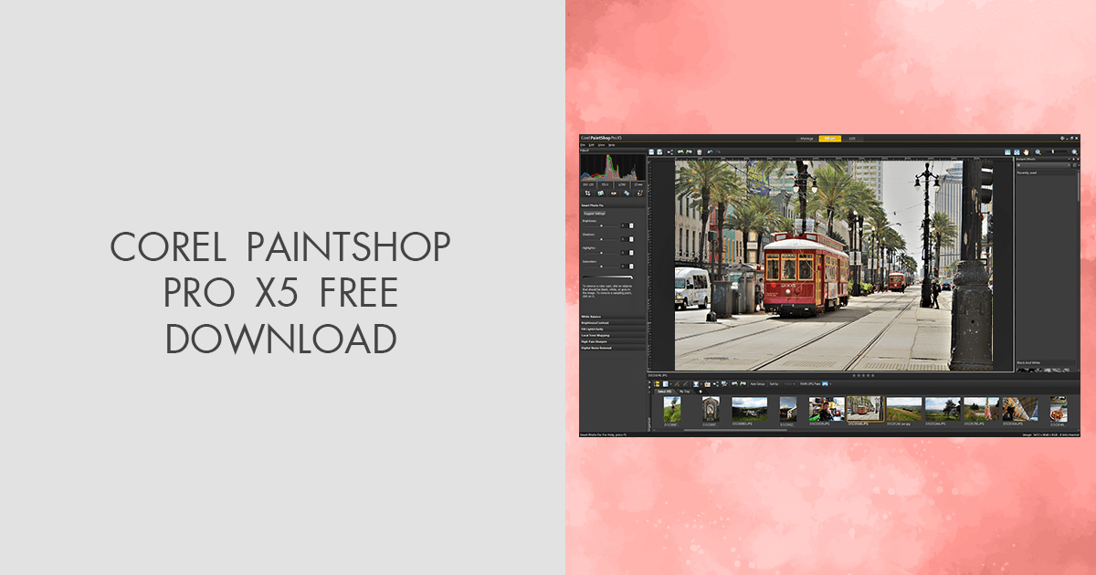 corel paintshop pro x5 free download mac