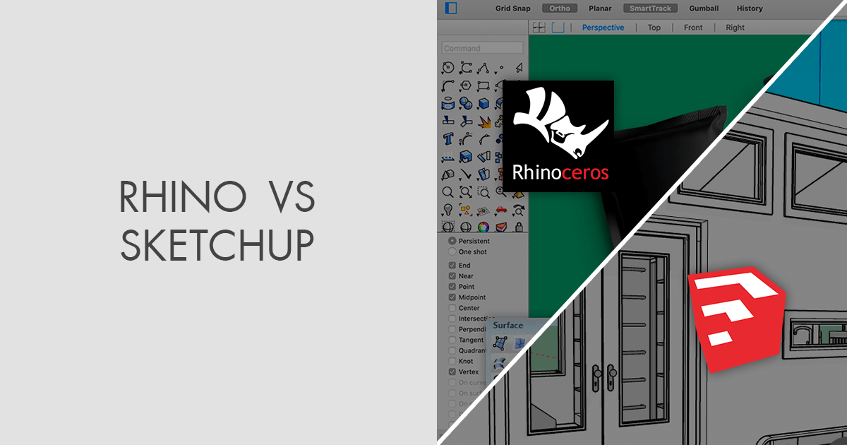 Rhino vs SketchUp Which Software Is Better?