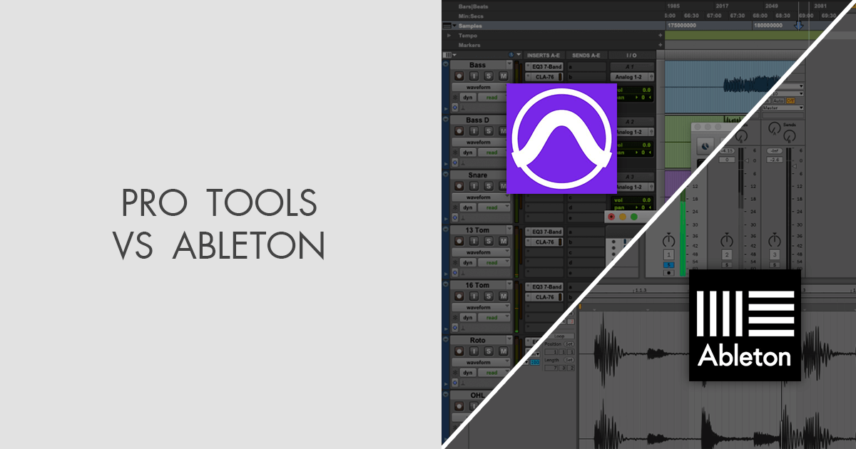 ableton live vs pro tools vs logic vs maschine ableton live vs pro tools vs logic vs maschine