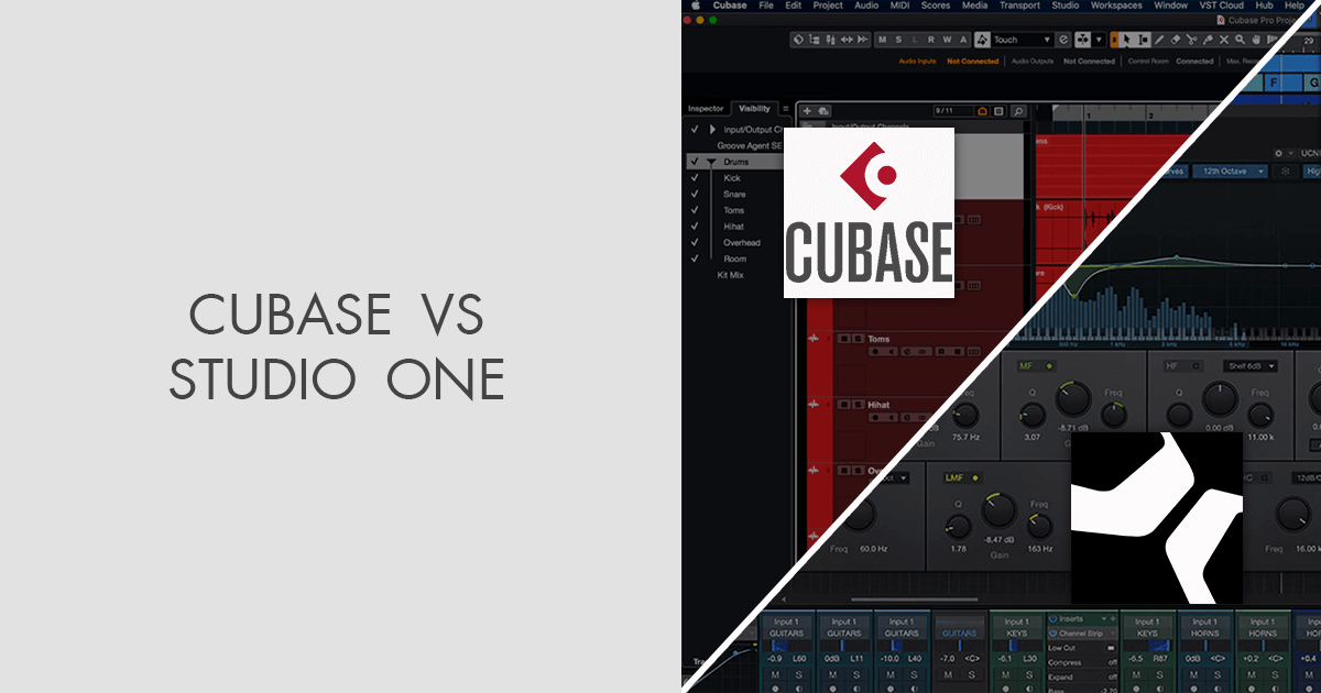 cubase vs studio one