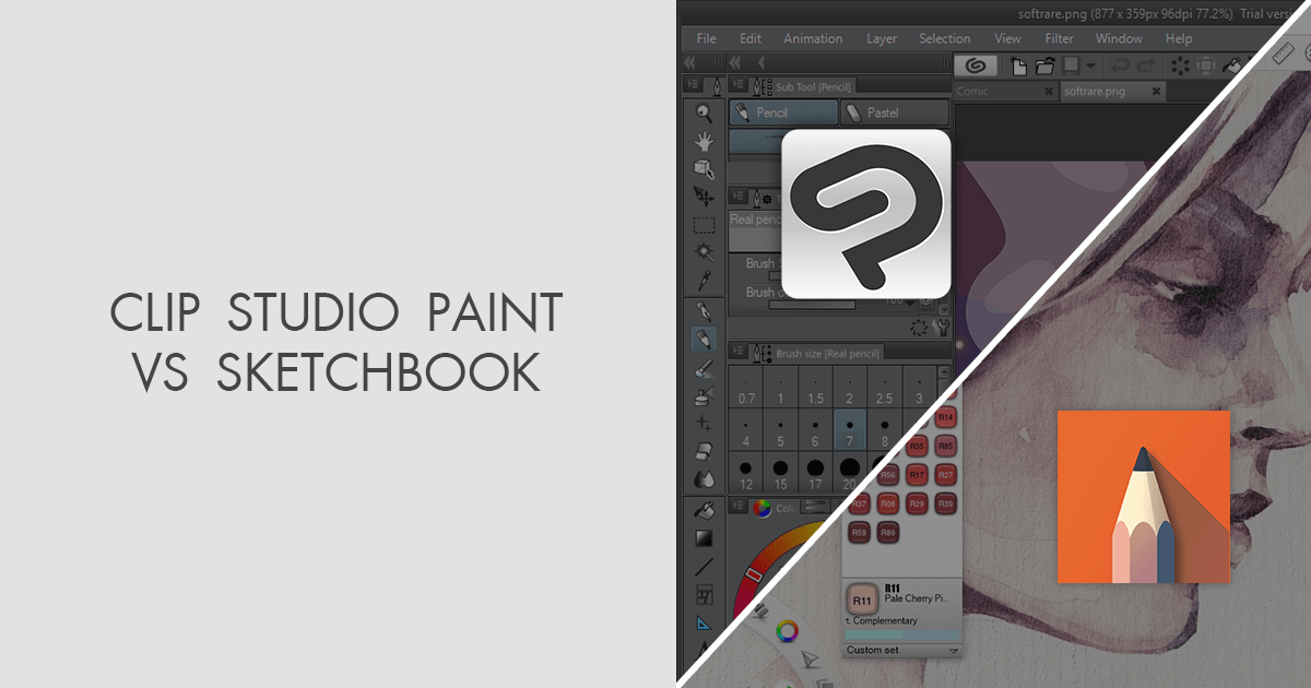 Clip Studio Paint vs SketchBook Which Software Is Better?