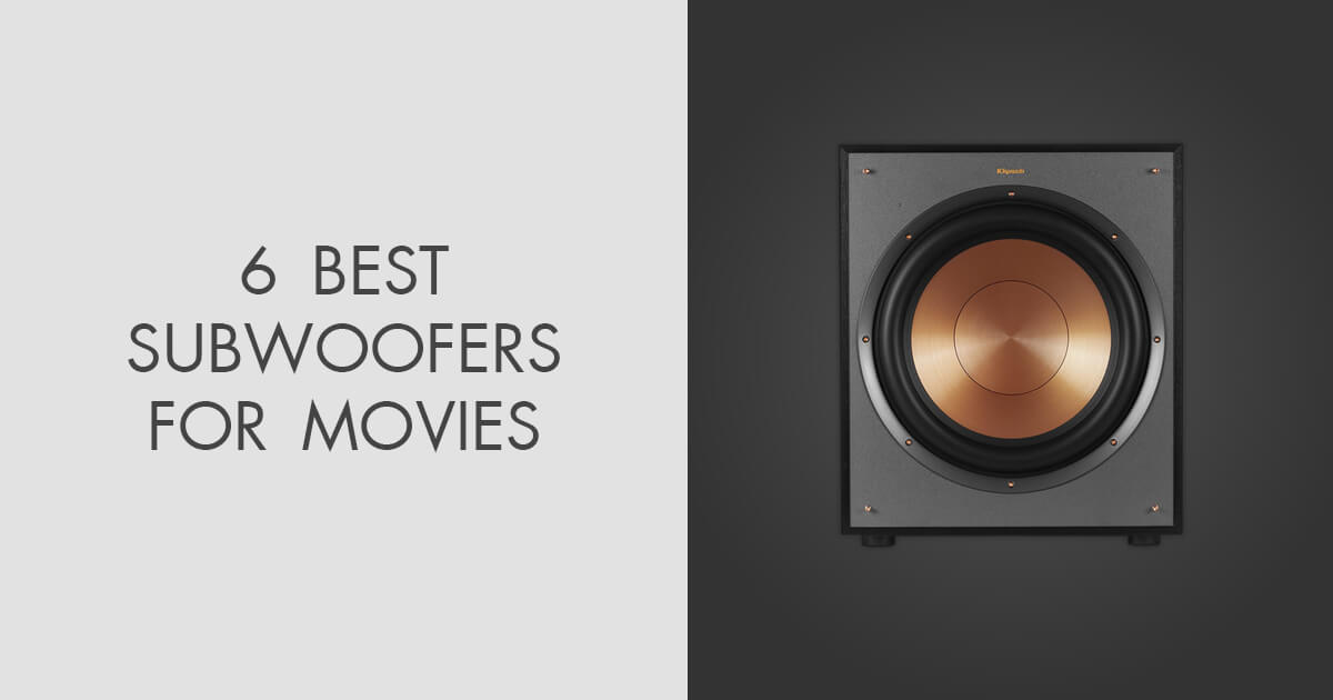 6 Best Subwoofers For Movies in 2024