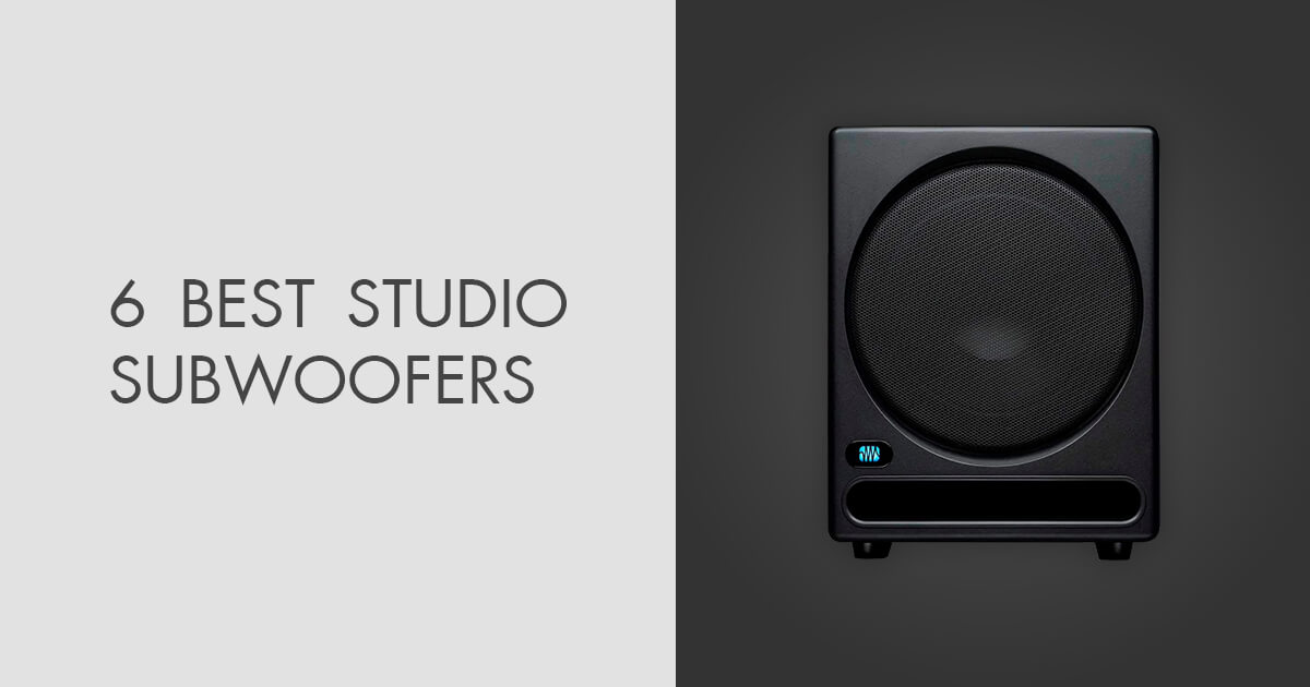 6 Best Studio Subwoofers in 2024