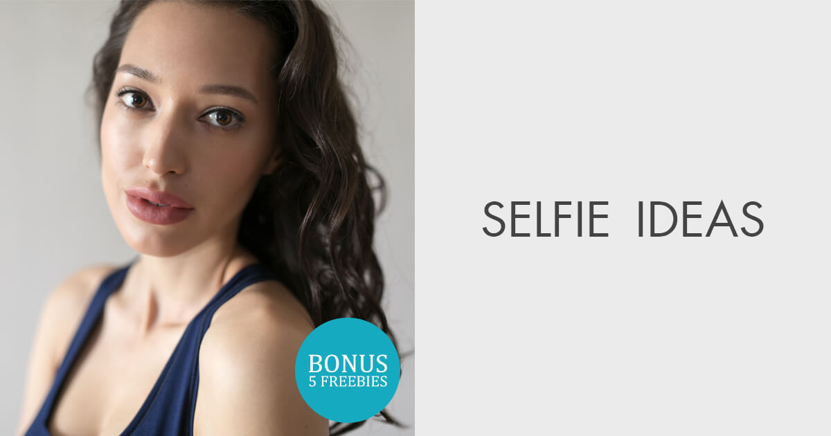 How to pose while taking selfie to look cute - Quora