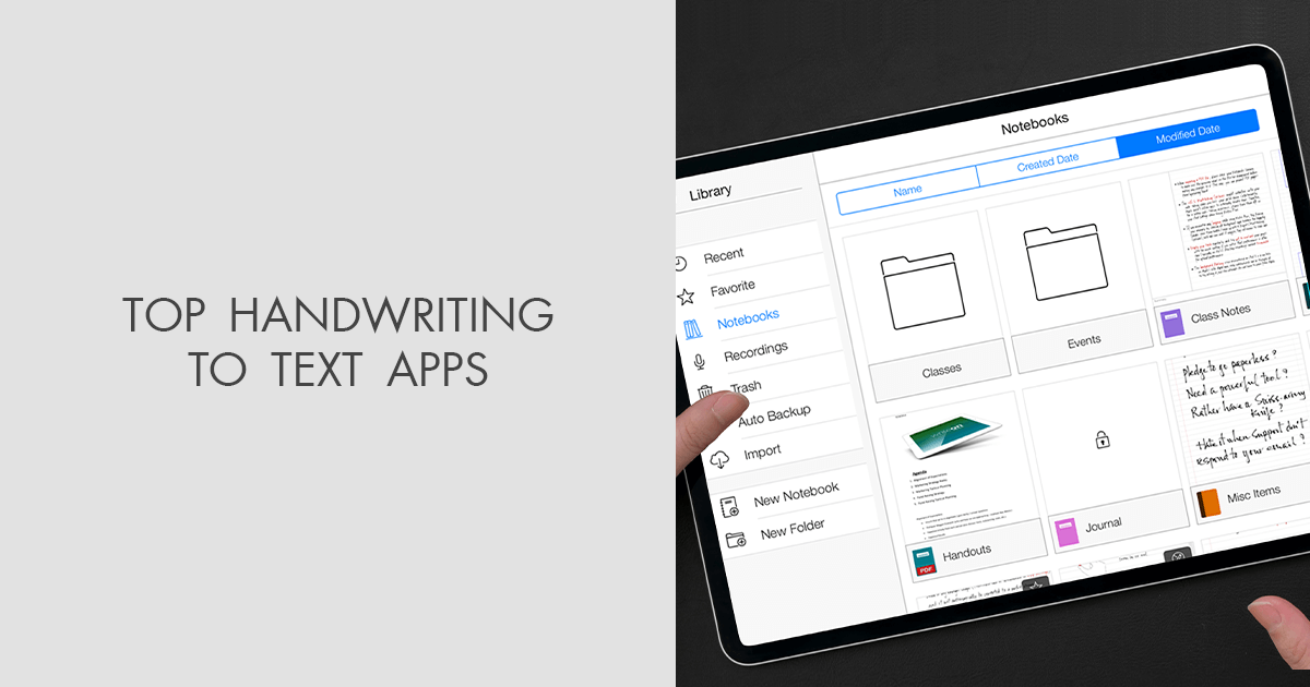 5 Best Handwriting To Text Apps in 2023