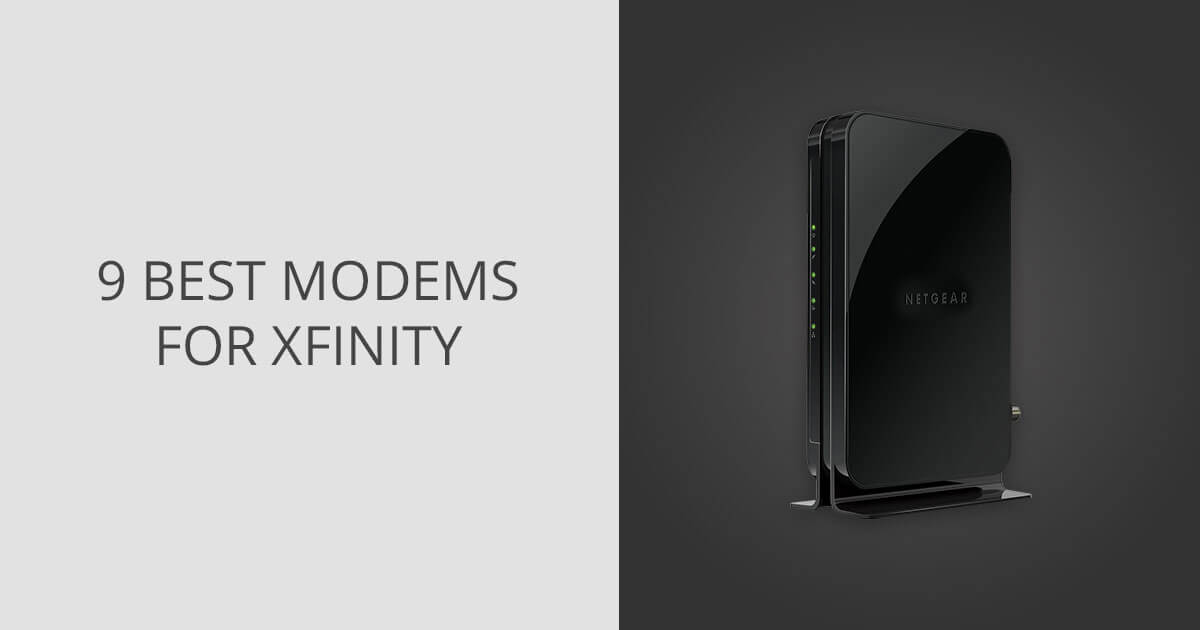 9 Best Modems for Xfinity in 2024