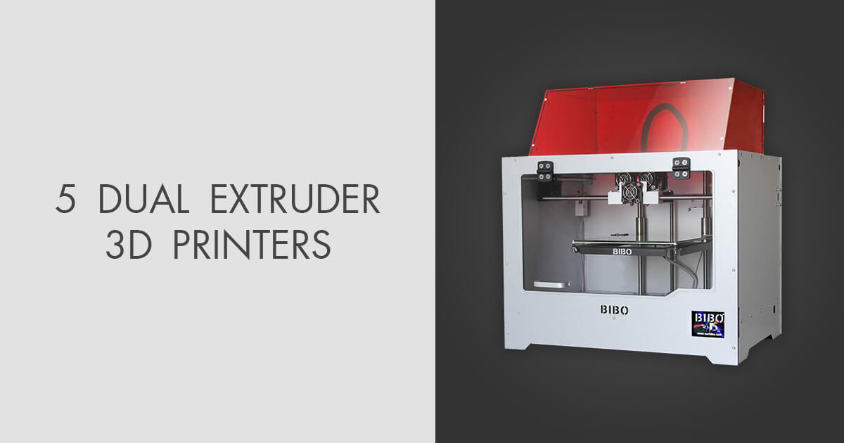 5 Best Dual Extruder 3D Printers in 2024