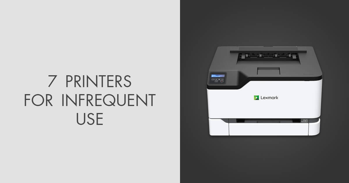 6 Best Printers for Infrequent Use in 2024