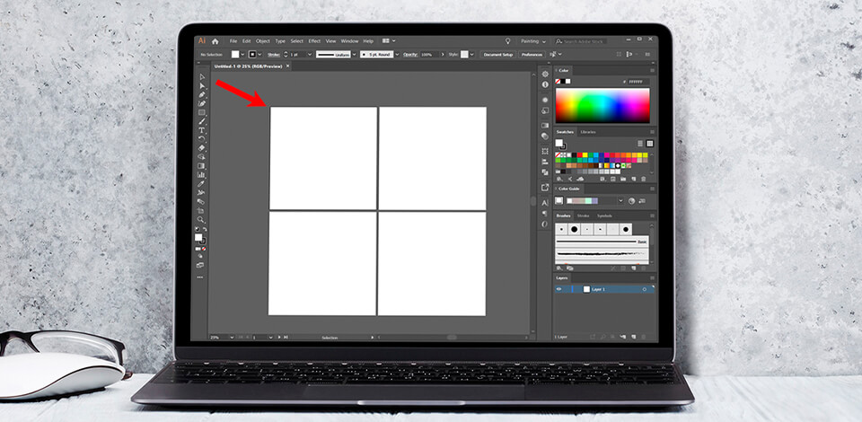 select area and paste to new artboard illustrator cc