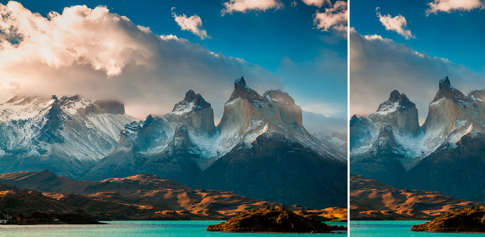 landscape vs portrait photo