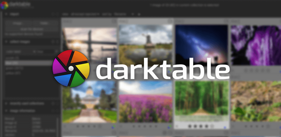 using darktable 2018