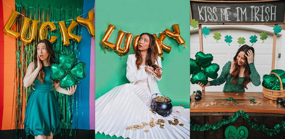 15 St Patrick’s Day Photoshoot Ideas for Adults and Kids