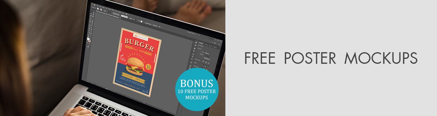 37 Free Poster Mockup Templates In PSD (FREE Download)