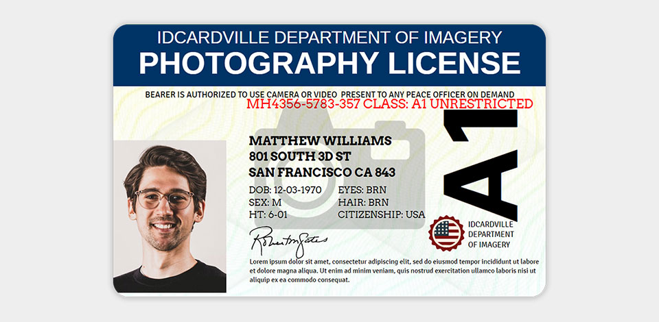 Photography License — How to Get a License for Your Photo Business