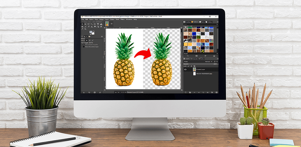 How to Cut Out an Image in GIMP