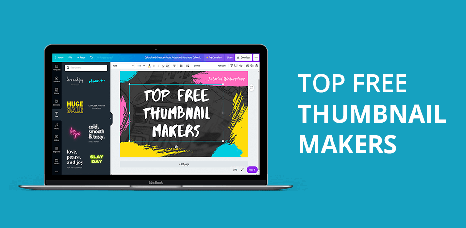 Best Free Thumbnail Makers In