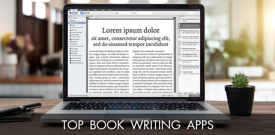 write a book app