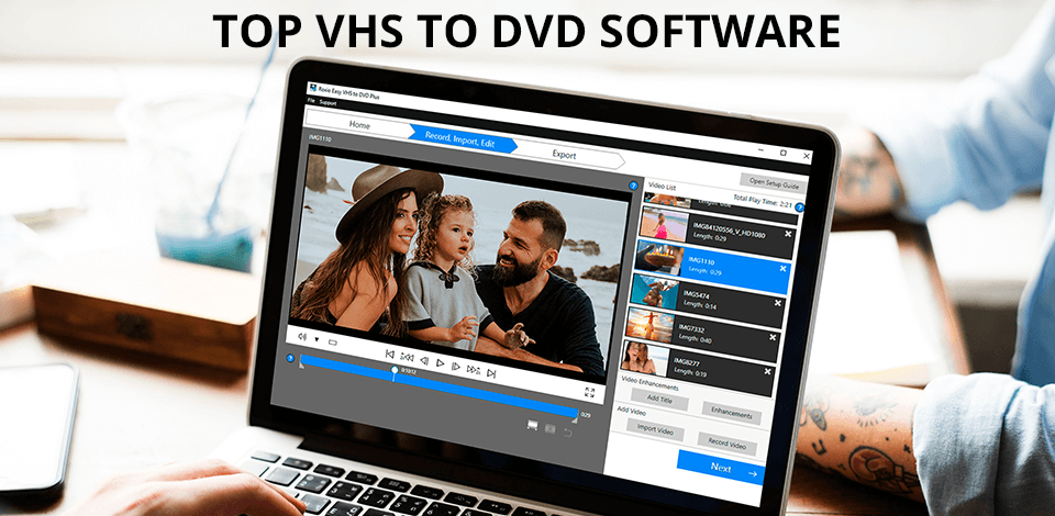 vhs to dvd software