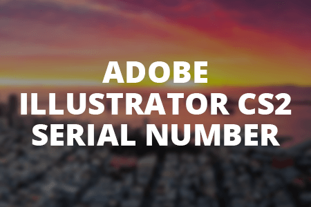adobe illustrator cs2 serial key