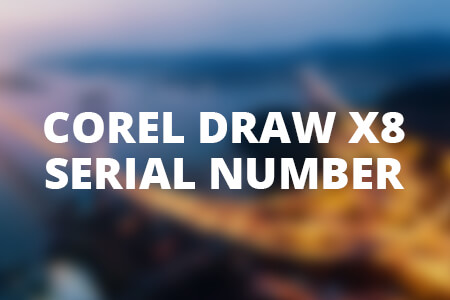 corel draw x8 serial number and activation code