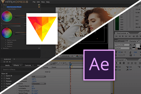 after effects vs hitfilm pro