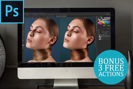 Frequency Separation Retouching Tutorial in Photoshop