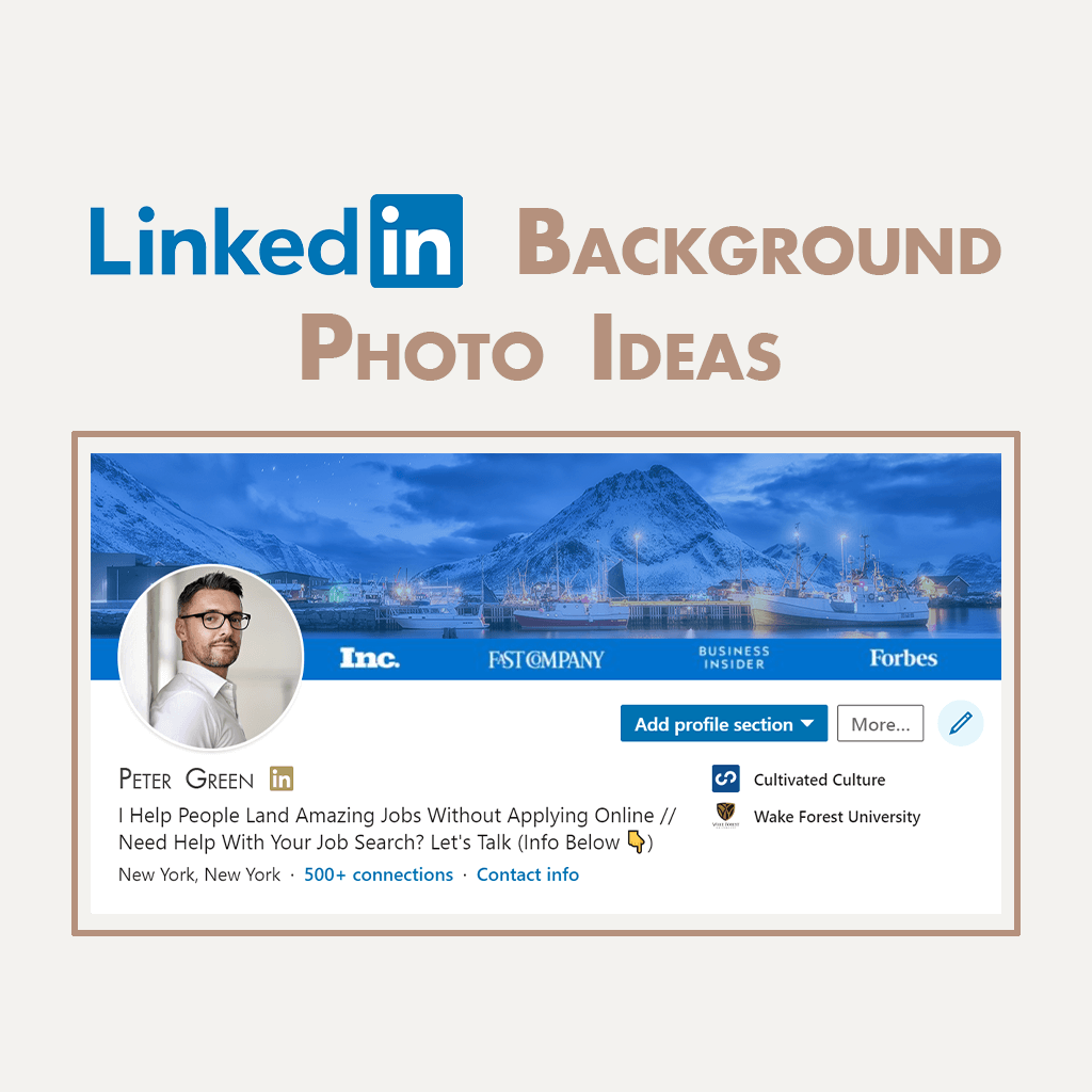 13 LinkedIn Background Photo Ideas for a Catchy Profile