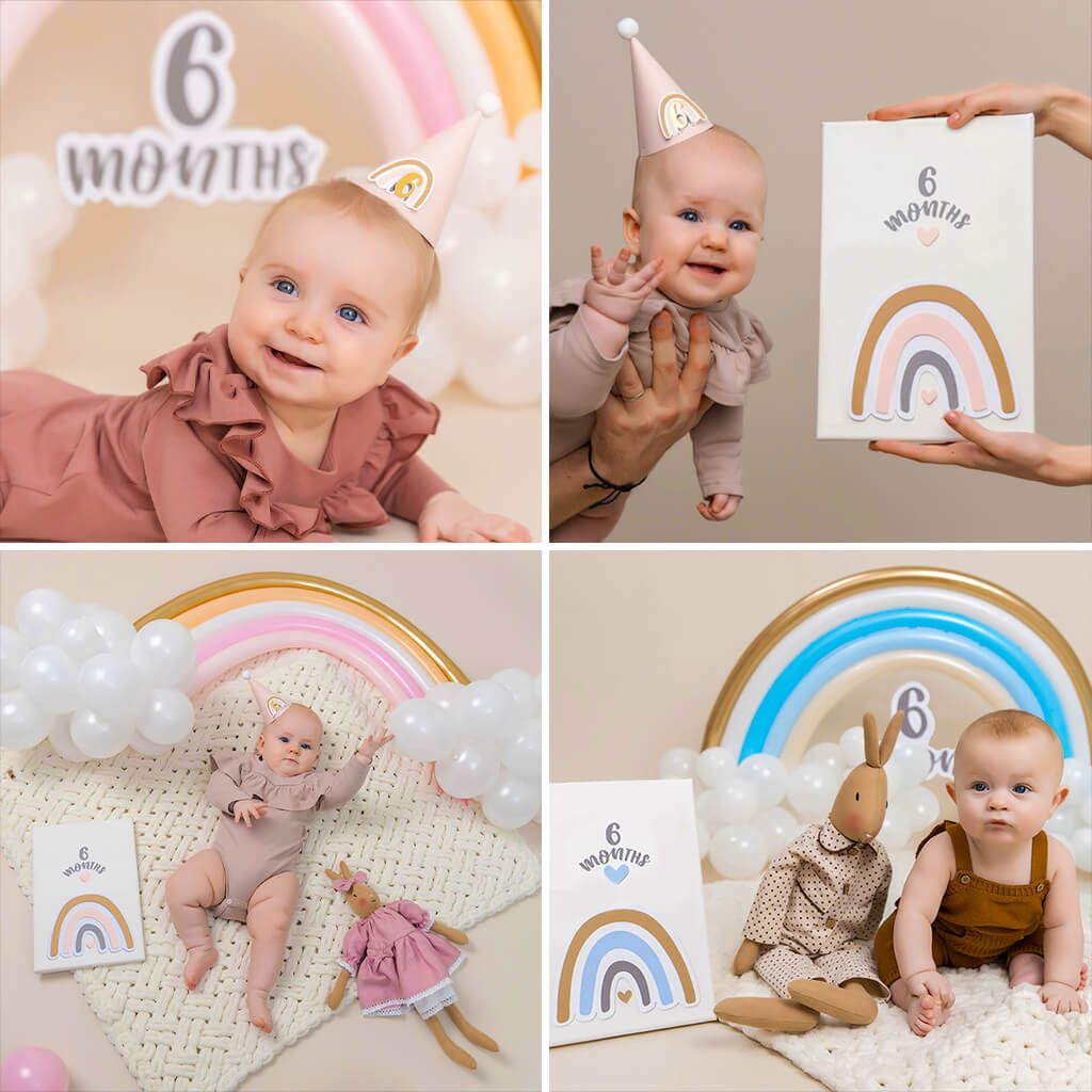 Newborn Girl Photo Ideas: Outfits and Bean Bag Poses