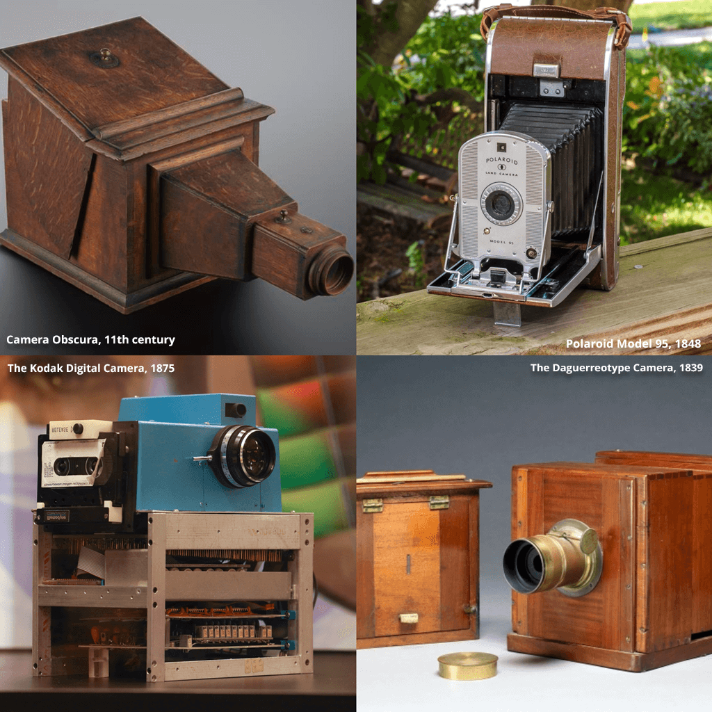 When was the camera invented? Frenchman invented first camera in 1816.