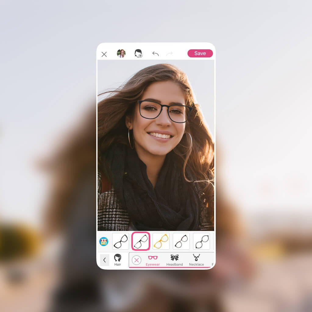 app to try glasses on your face