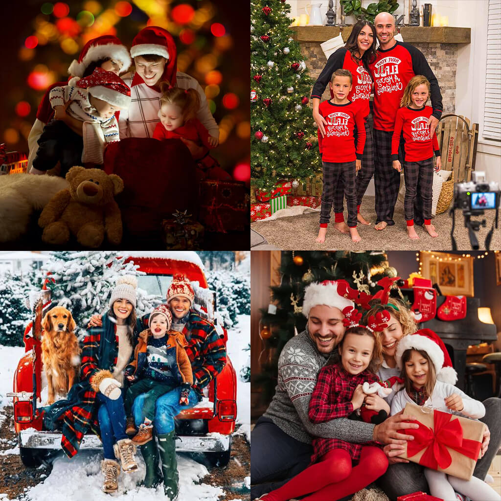 Family Christmas Portrait Ideas