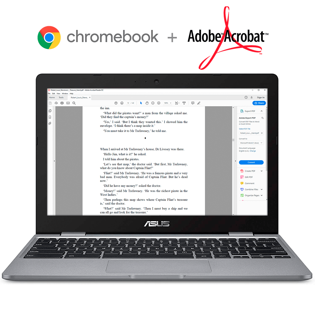 can you download adobe acrobat reader on a chromebook