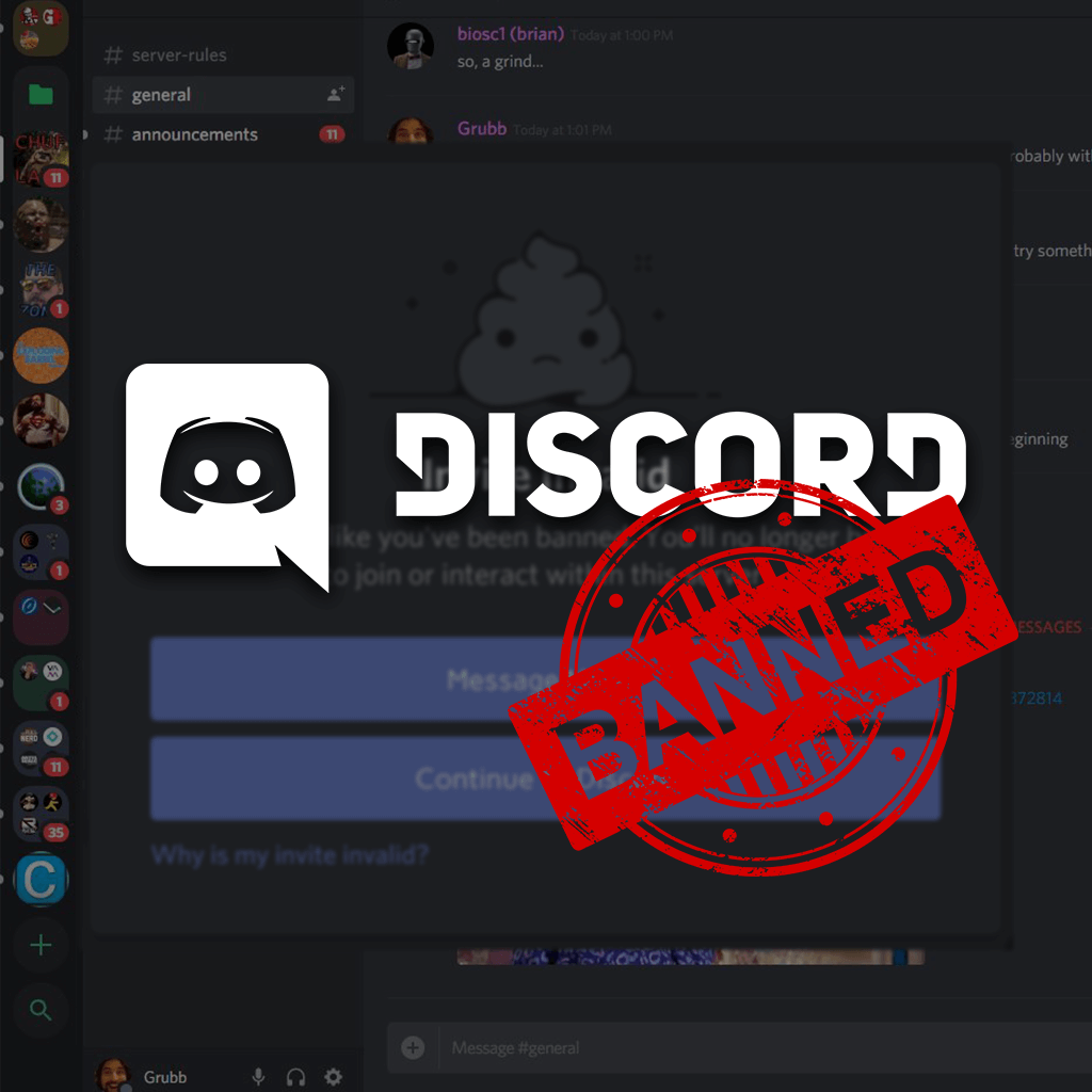 How to get unbanned from any discord server