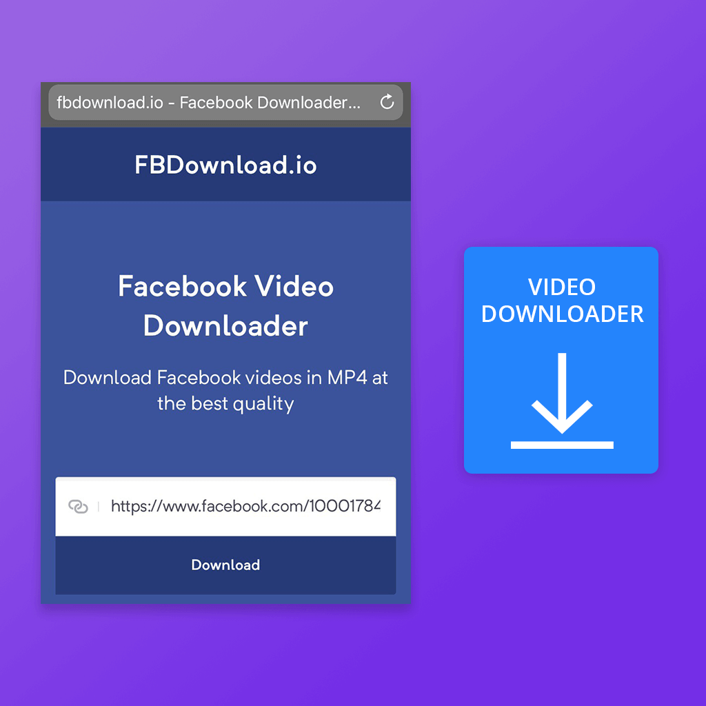 download the new for ios Facebook Video Downloader 6.21