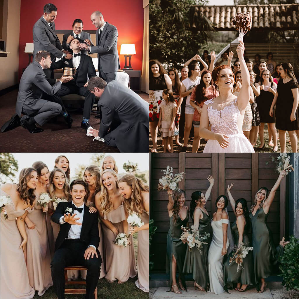 Wedding party poses  Best 100 poses for any wedding