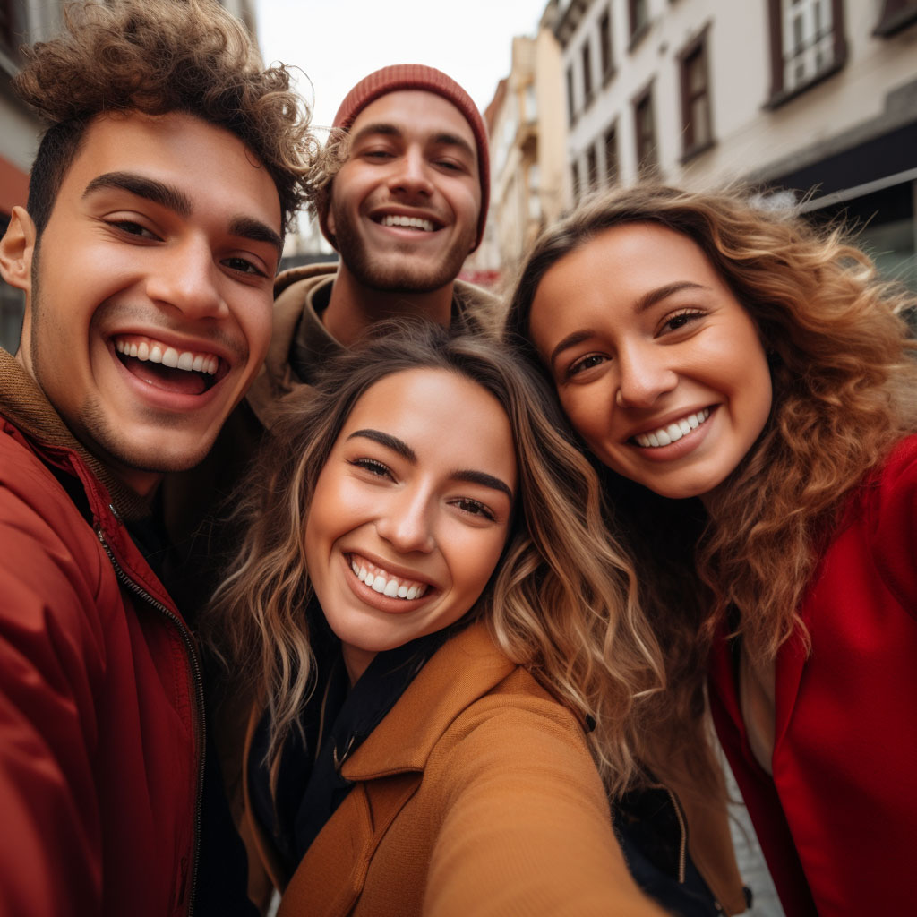 Smiling diverse employees posing for photo in office Stock Photo - Alamy